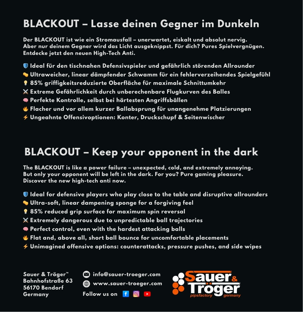 Sauer & Troger Blackout