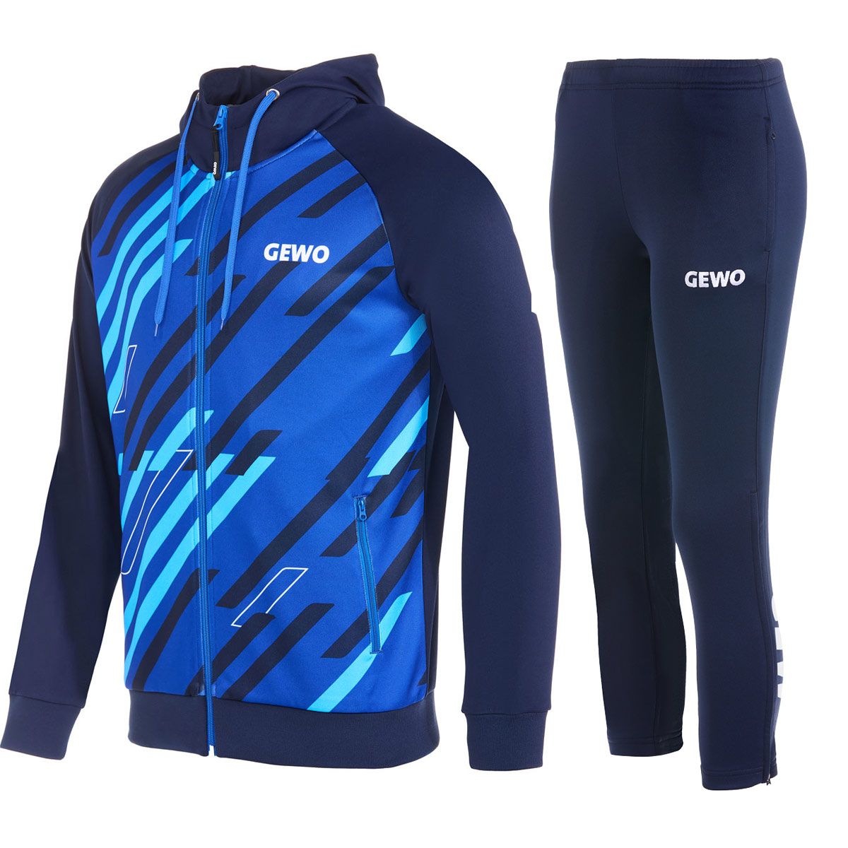 Gewo Tracksuit Ponza II navy/royal