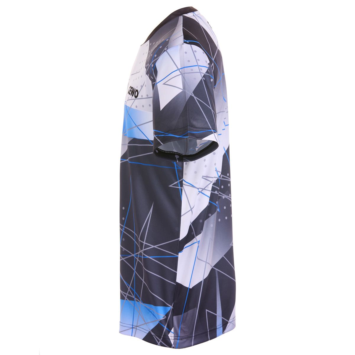 Gewo shirt Lugo II black/blue