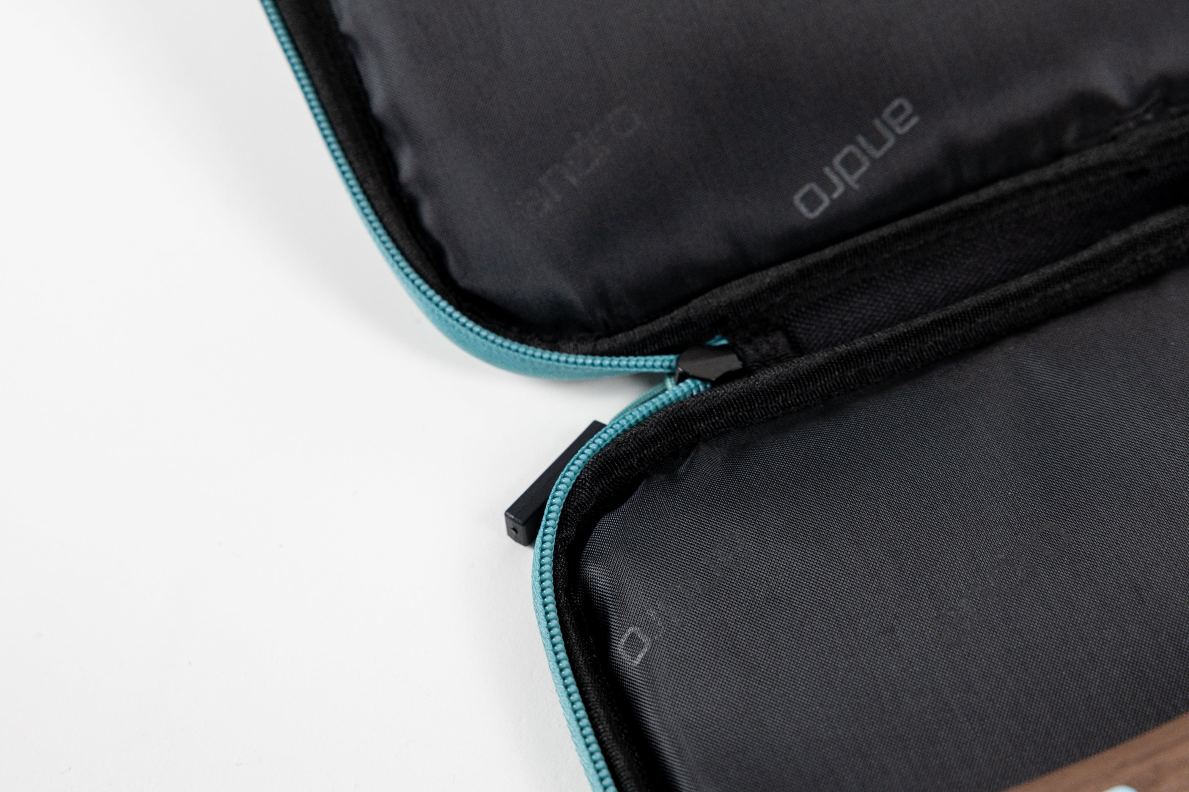 Andro funda individual Taiva verde aqua/negro