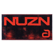 Toalla Andro NUZN M negro/rojo