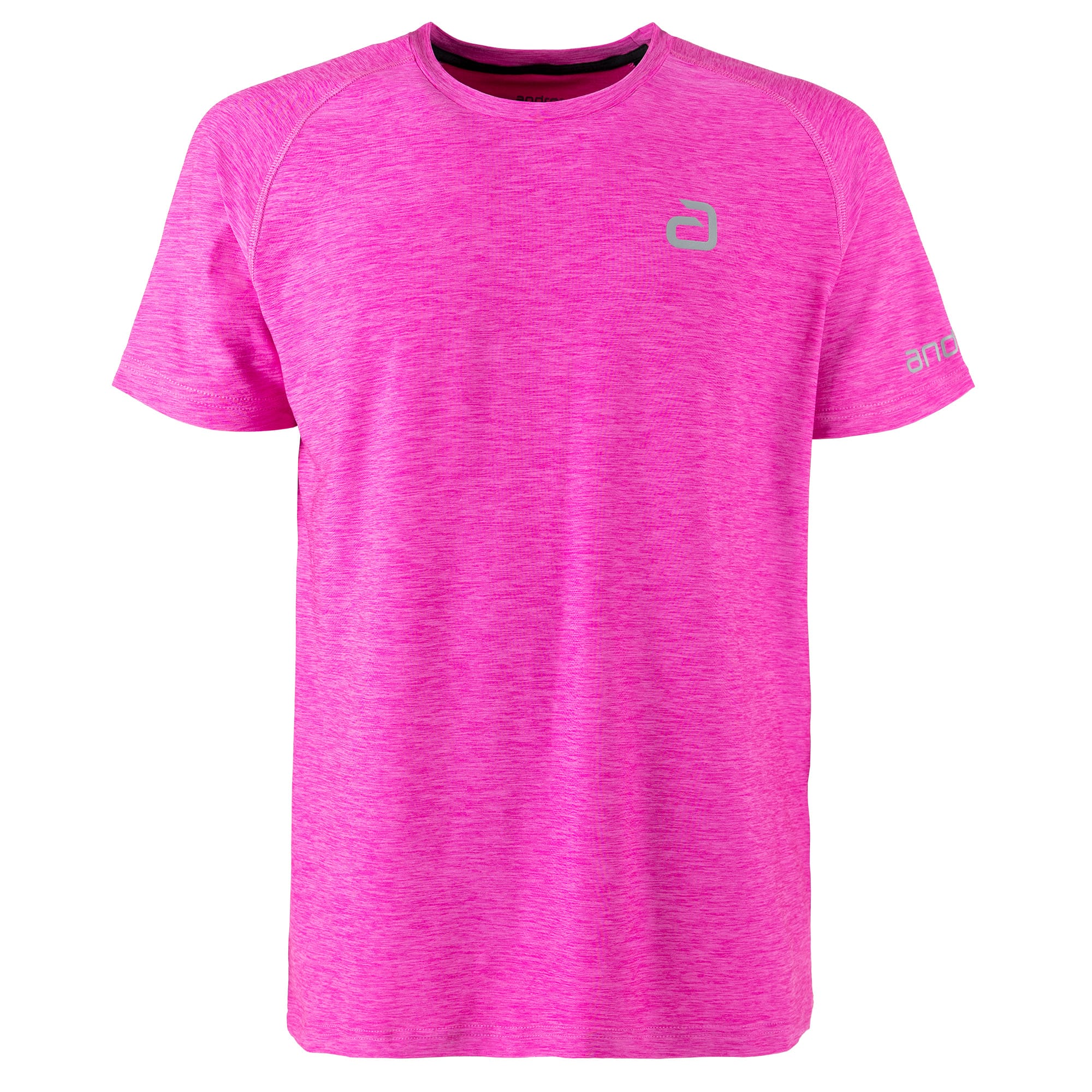 Camiseta Andro Melange Alpha rosa