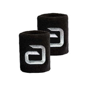 Andro Håndledsband Alpha sort/sølv 2-pak