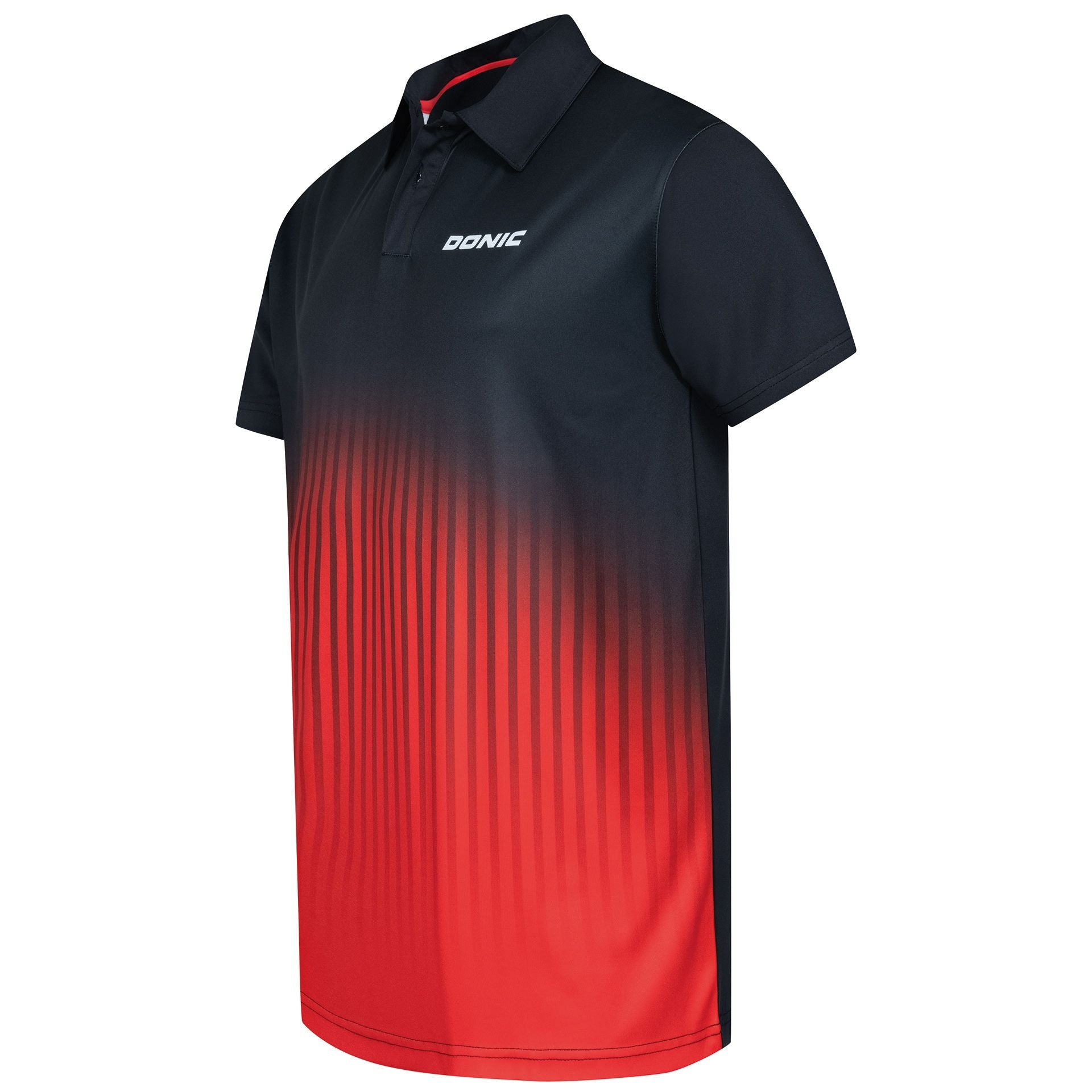 Camiseta Donic Nuvon negra/roja
