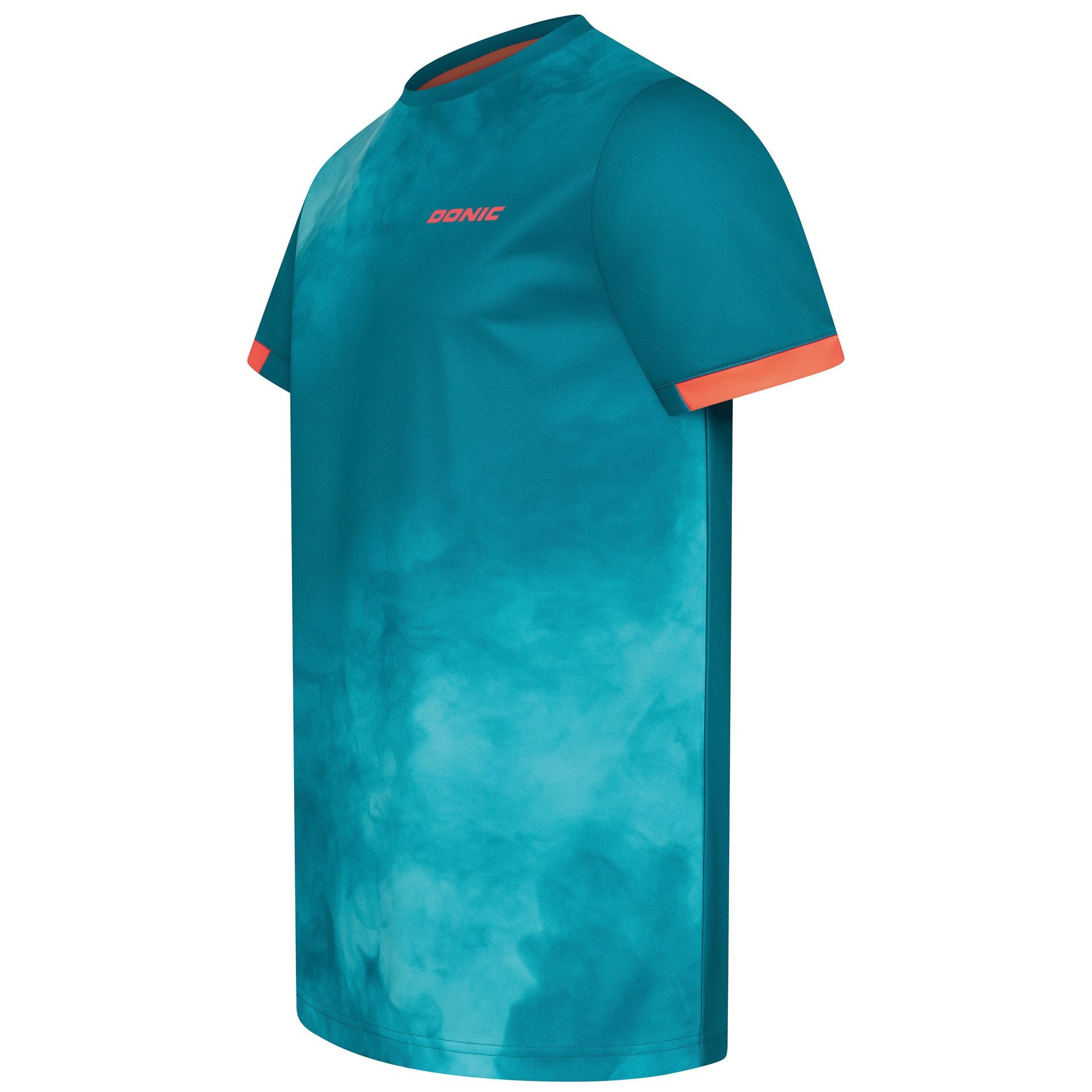 Donic t-shirt Axtion grøn/lyseblå/orange