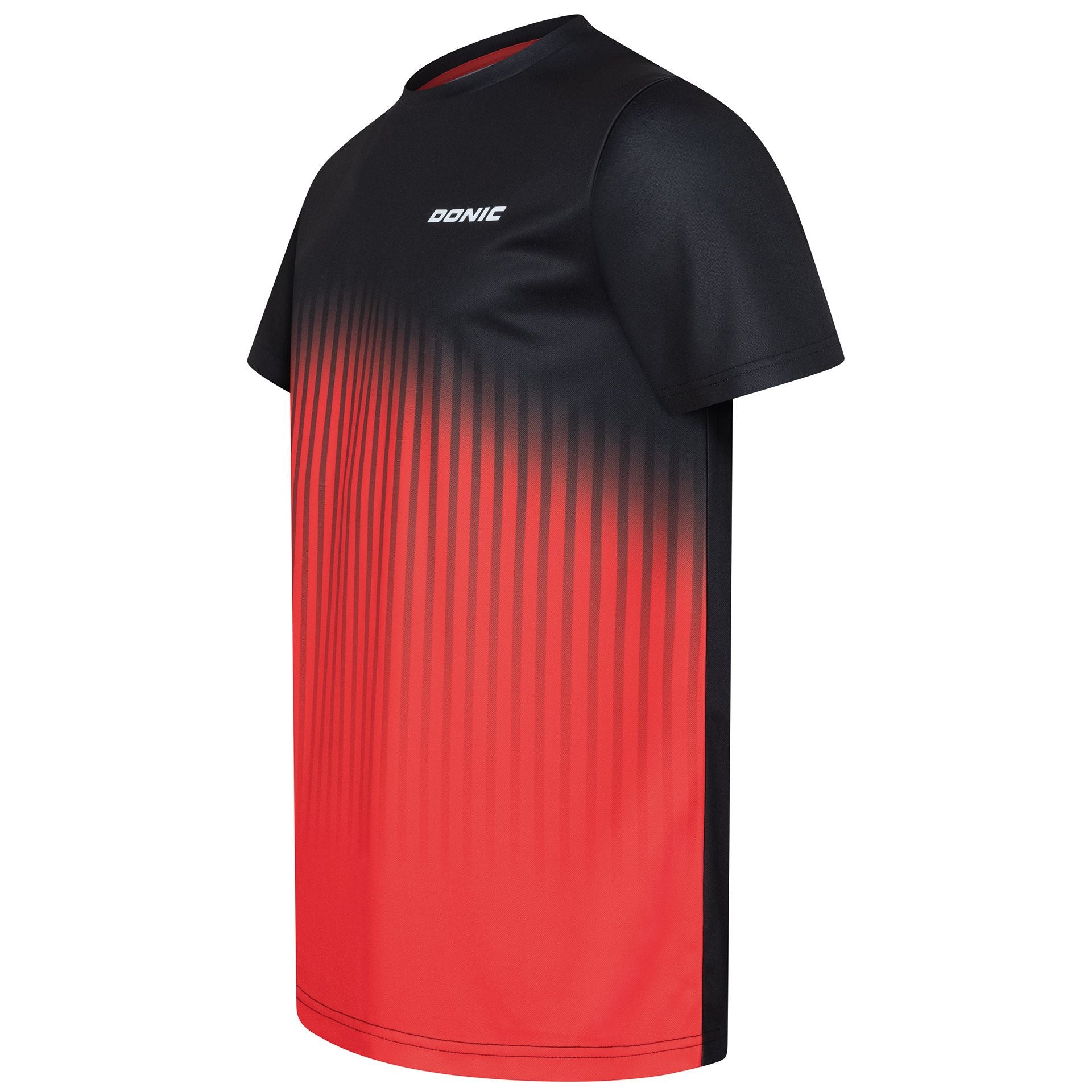 Donic t-shirt Driva Junior sort/rød