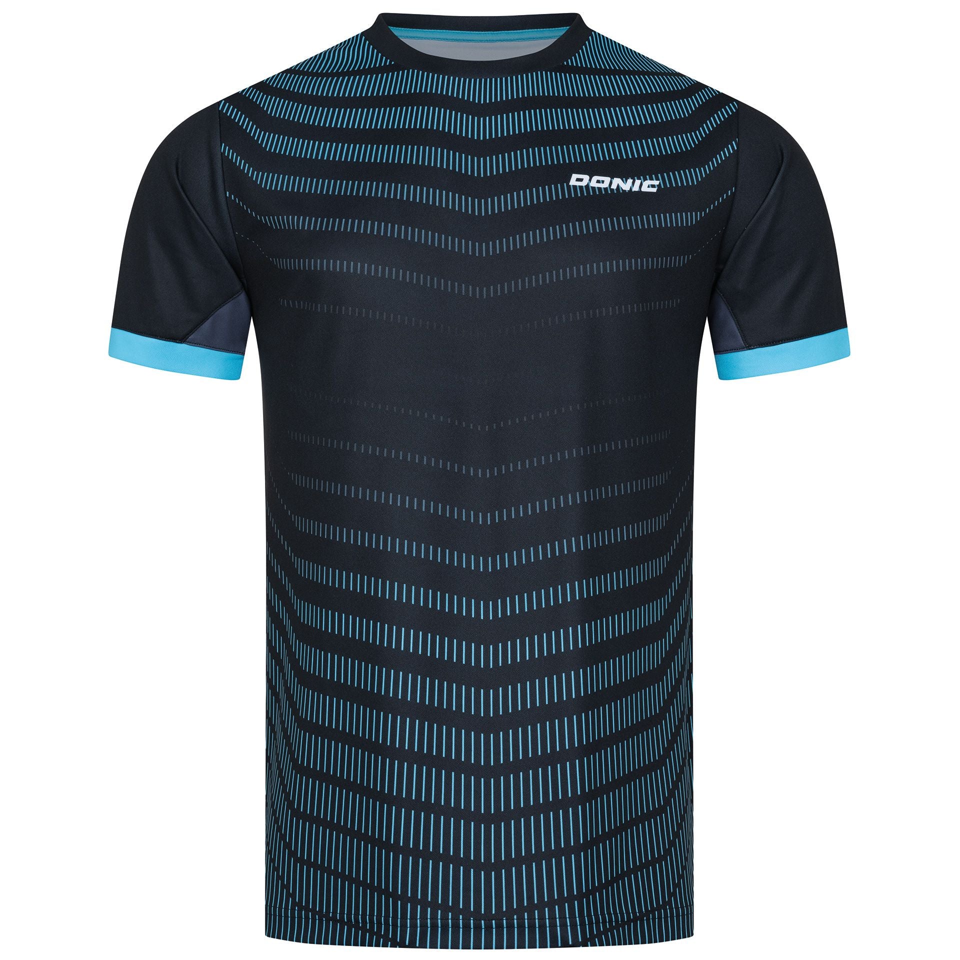 T-shirt Donic Driva Junior navy/cyan