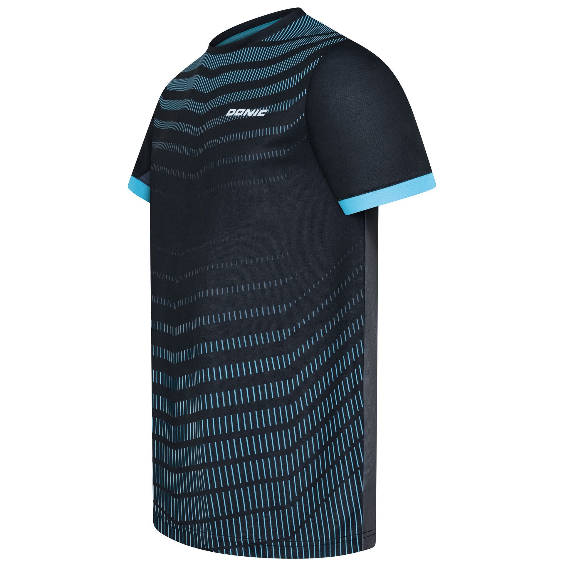 T-shirt Donic Driva Junior navy/cyan