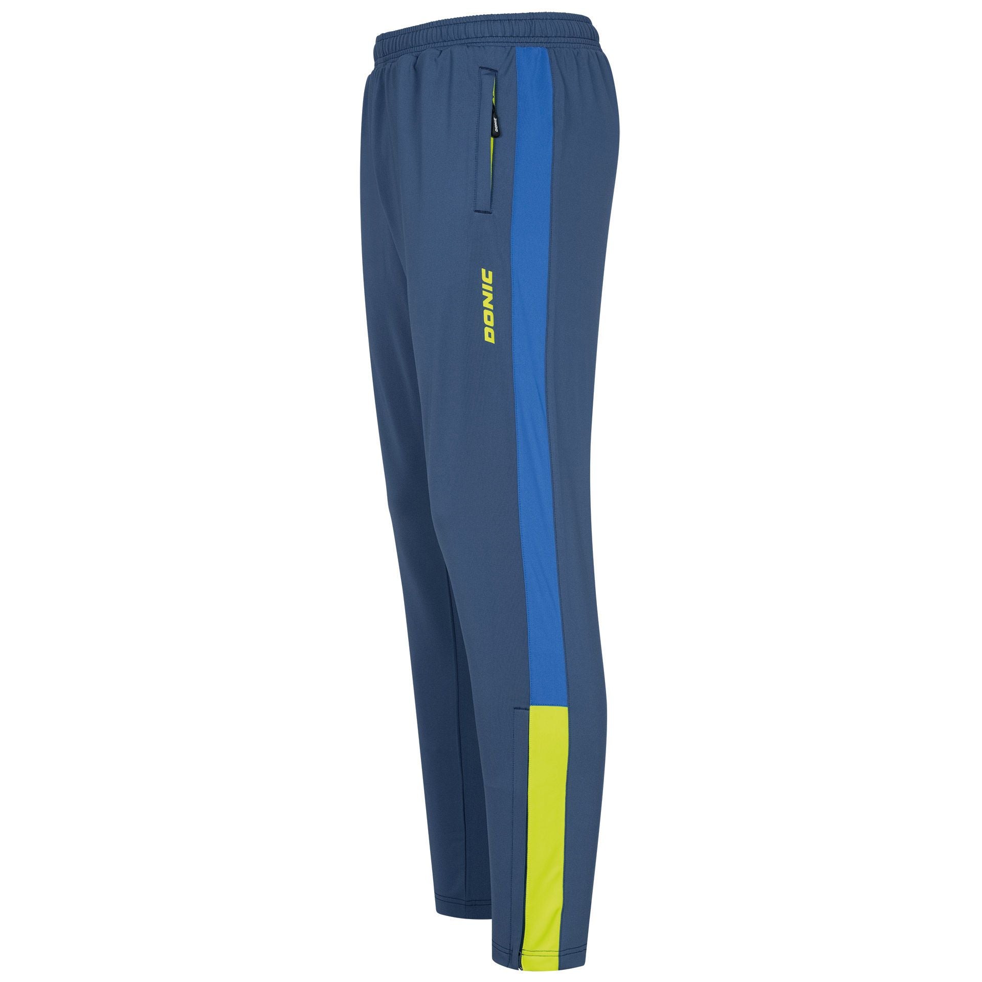 Donic Tracksuitpants Trail Junior navy/royalblue/lime