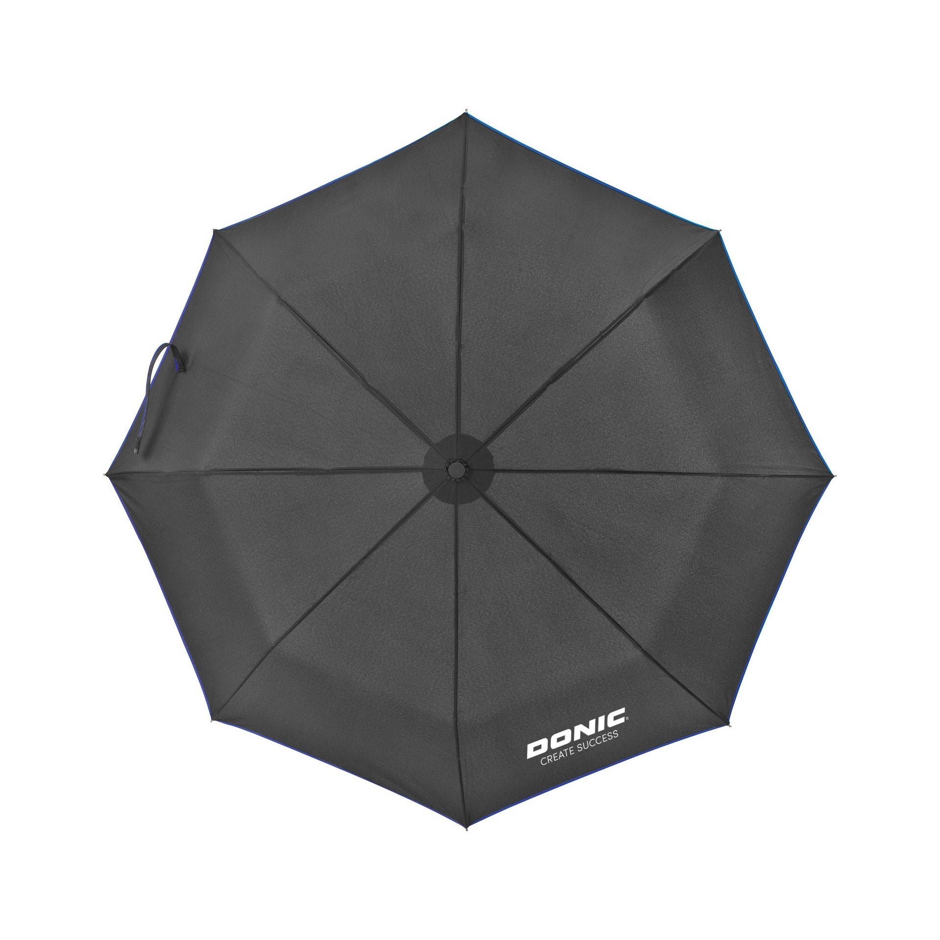 Donic automatischer Regenschirm schwarz/blau