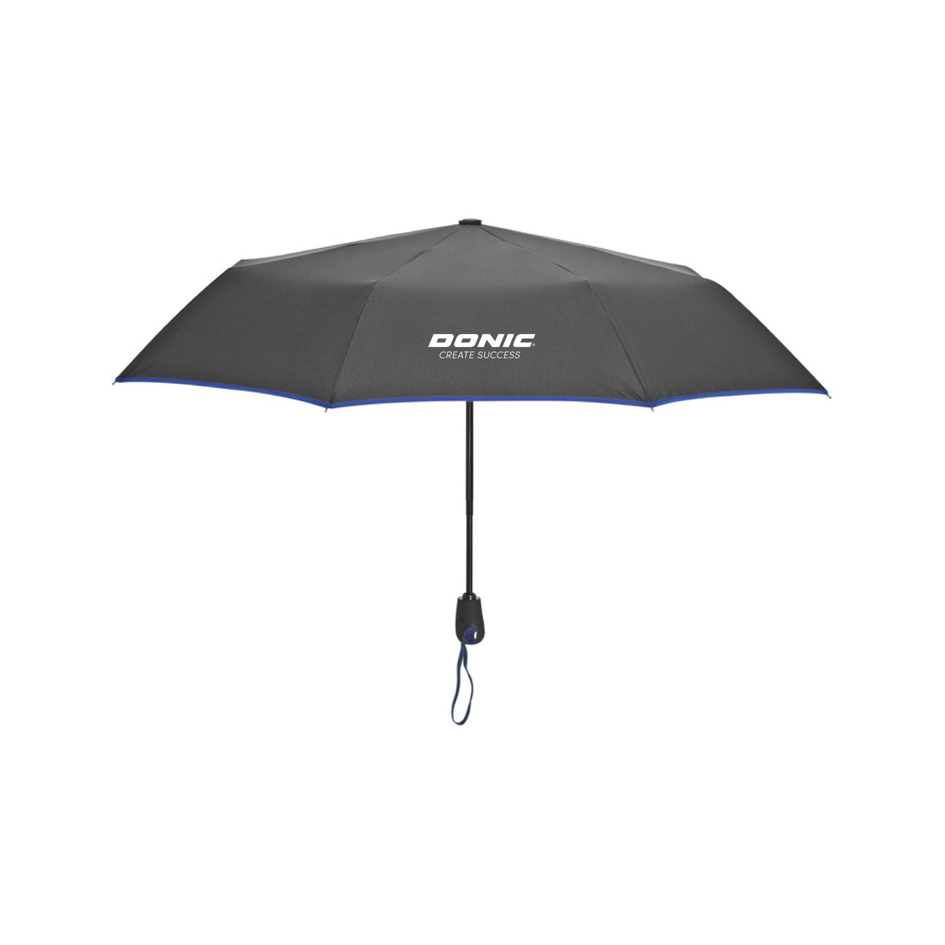 Donic automatischer Regenschirm schwarz/blau