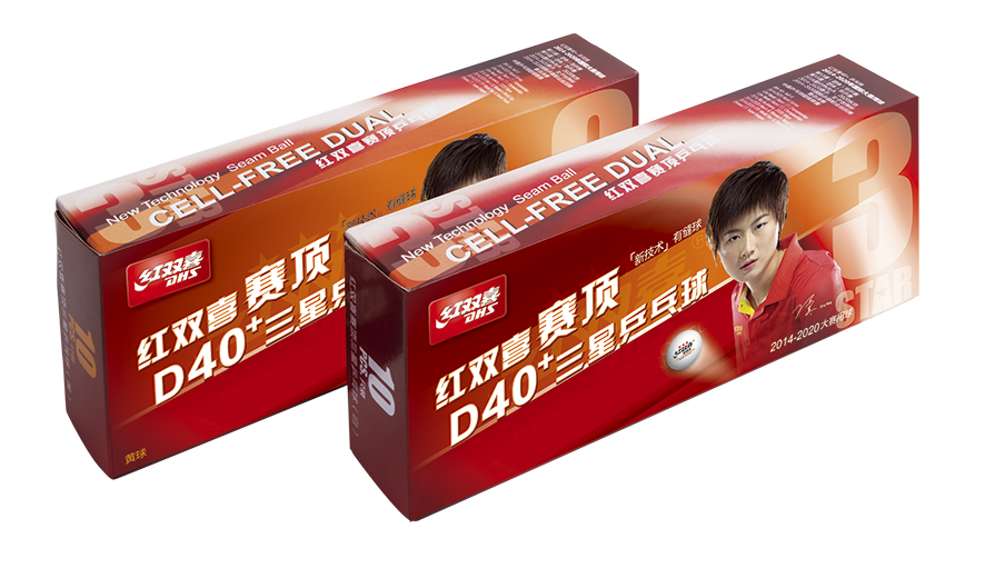 DHS Bal *** Dual ABS oranje 40+ (10)